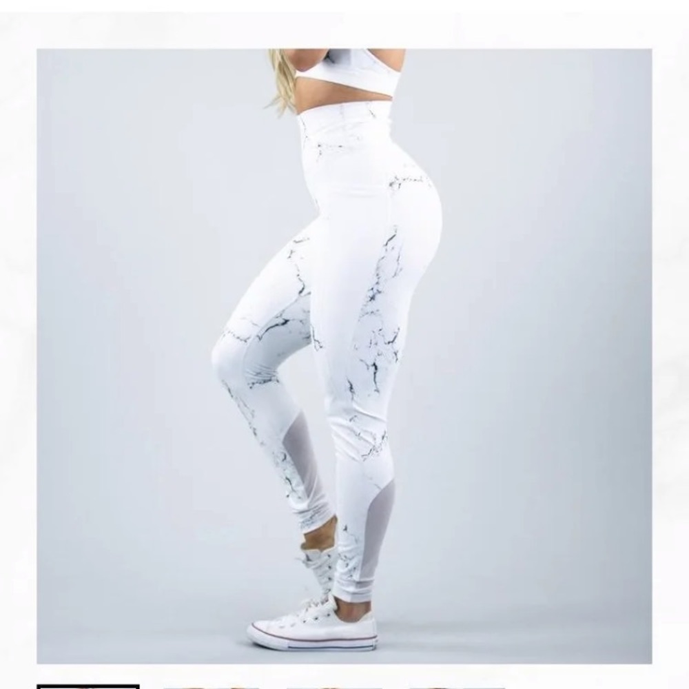 Buffbunny marble onyx leggings